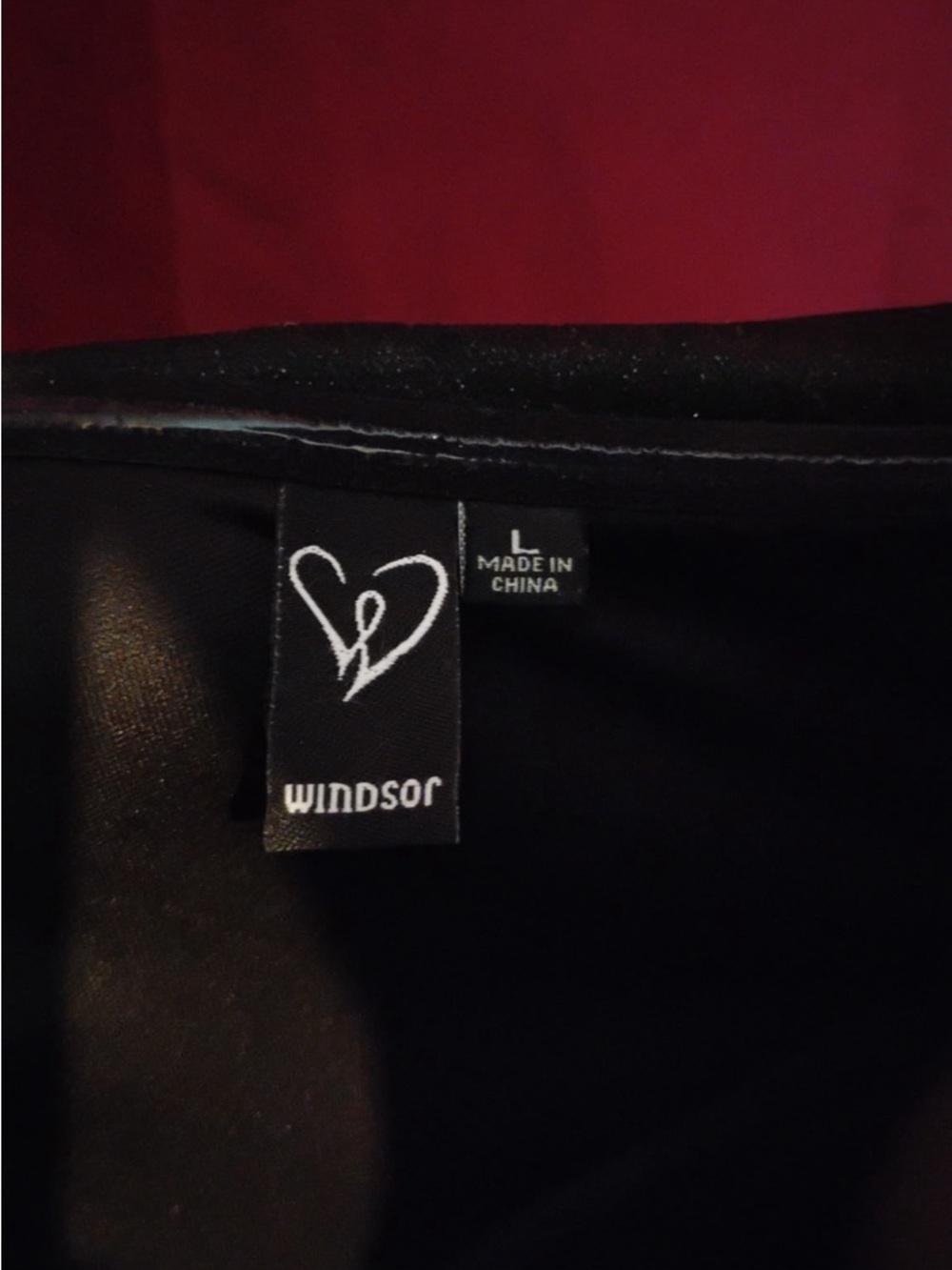 Windsor Strapless Black Sparkle Evening Gown - Picture 7 of 11
